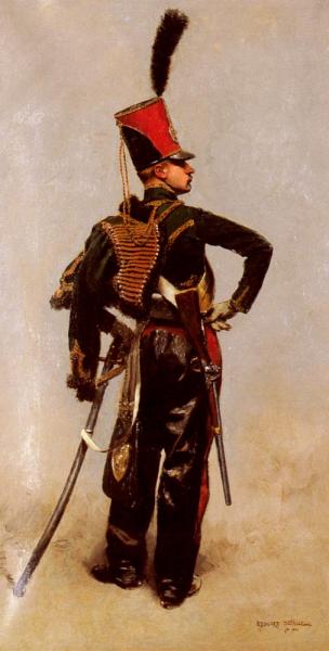 a rank soldier of the 7th hussar regiment large