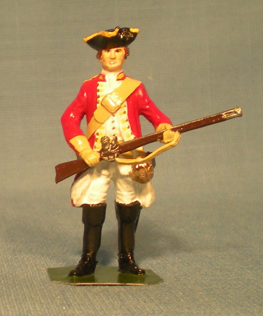 A trooper of the 3rd Regiment of Dragoon Guards, casting by Stadden.  Originally the 4th Regiment of Horse, it received its new designation in the eco