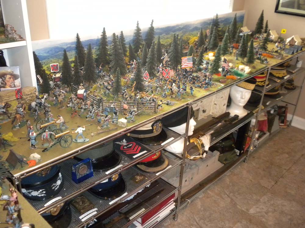 ACW Wilderness Diorama