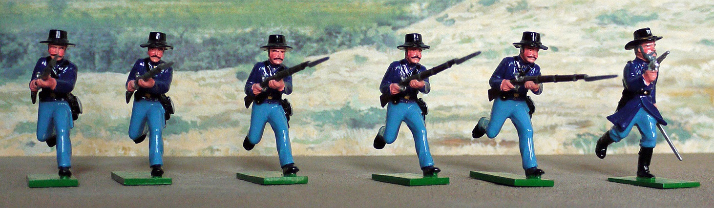 ACW20  21st MICHIGAN REGIMENT   CHARGING SET #2