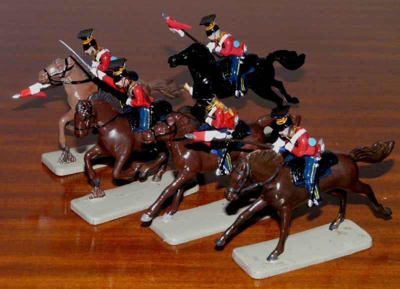 AIP 16th LANCERS 1860
AIP produces the 17th Lancers for the Crimea but I fancied the bright red coats of the 16th in India.