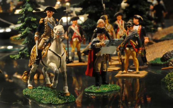 AllisonCollection 072  Trophy, George Washington mounted and on foot