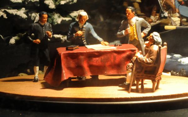 AllisonCollection 073Britains, Signing the Declaration of Independence