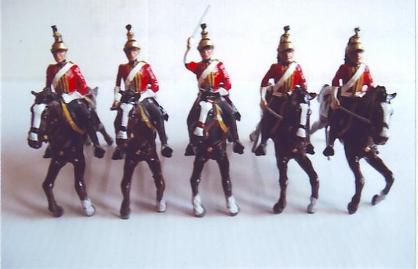 Alymer 3rd Light Dragoons Peninsular War period commissioned again 1990. I have a photo of this uniform in 1815 drawn by Richard Simkin from the book 