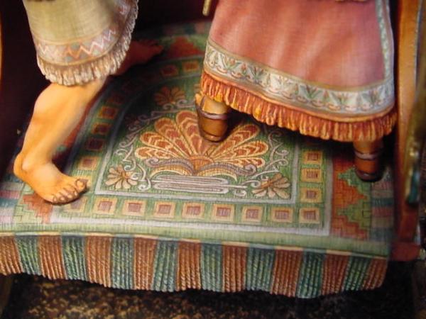 Assyrian Chariot detail (nice rug)