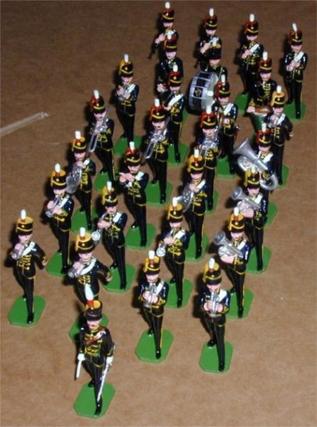 Band of the Royal Irish Hussars Regiment (unfortunately not anymore in my collection)