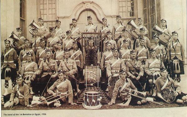 Band of the Royal Scots Egypt 1926