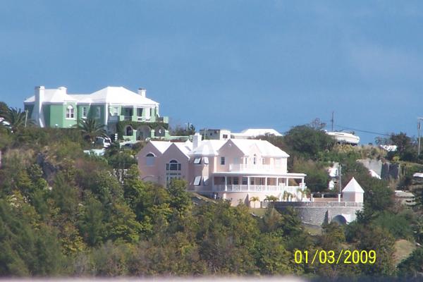 Bermuda on the way in to harbour.