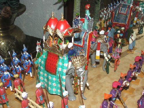 BG087 and BG190-Patiala Elephant and Elephant of the Maharaja of Alwar