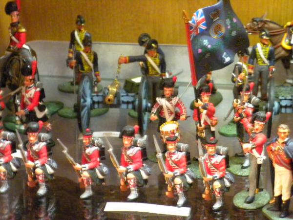 Black Watch 42nd (by Frontline & Britains), British Horse Artillery (by Britains)