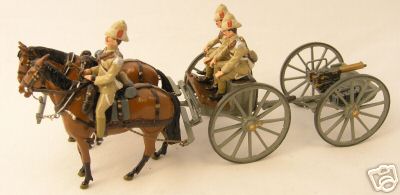 Boer War Machine gun limber and carriage 2