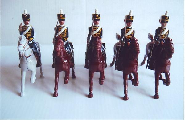 Britains 13th Hussars from Dennis Britains set to celebrate 100 years of Britains Toy Soldiers. This is a double set  with The Royal Fusiliers, but a 