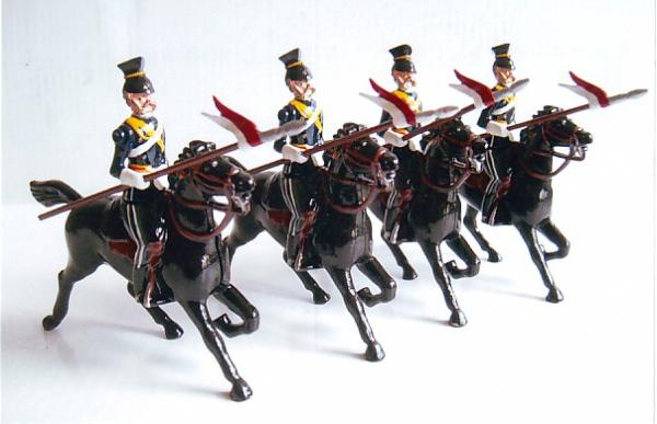 Britains 17th Lancers from the Light Brigade series set # 3113 issued 1997.