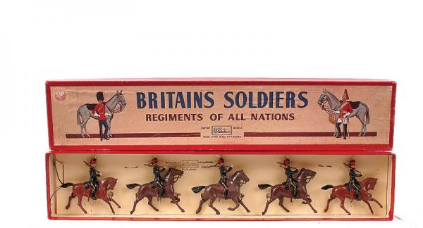 Britains # 2075 7th Hussars 1950s