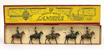 Britains # 24 9th Lancers 1950s