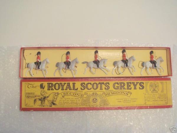 Britains # 32 Royal Scots Greys 1950s.