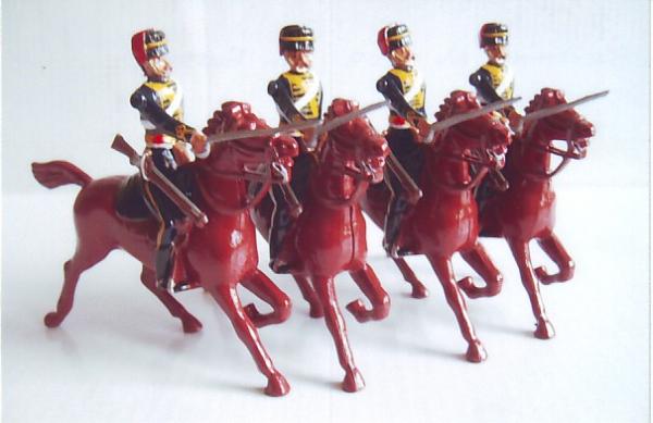 Britains 8th Kings Royal Irish Hussars from the Light Brigade series set # 3109 issued 1997.