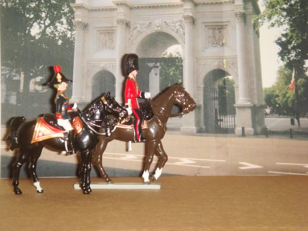 Britains (Trooping of the Color)

HRH Princess Anne (Colonel in Chief B & R)
Colonel of the Grenadier Guards