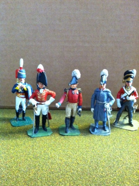 British Officers   Napoleonic period