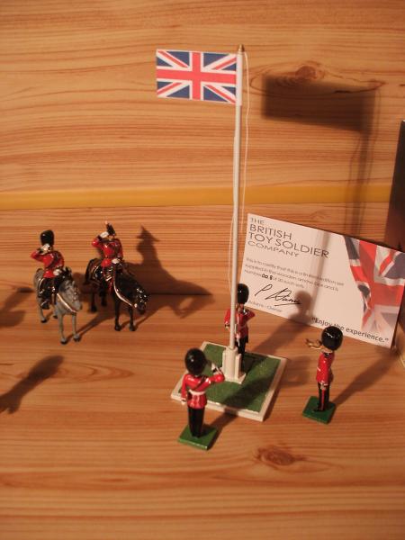 British Toy Soldier Company,
Scots Guards Reveille Set.