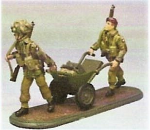 bz06 Paratroops with Supplies and Trolley