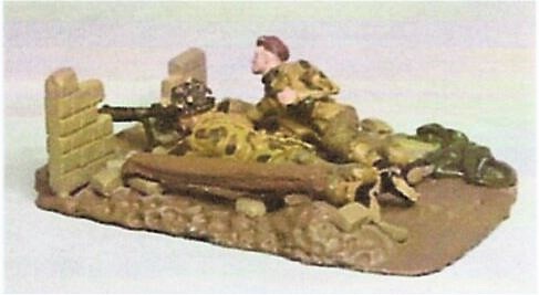 bz07 PIAT Anti tank projector team with scenic base