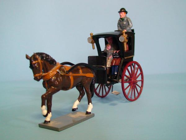 C63 Streets of Old London - Hansom Cab with Dr. Watson & Sherlock Holmes