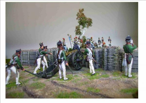 charge carabiniers Borodino