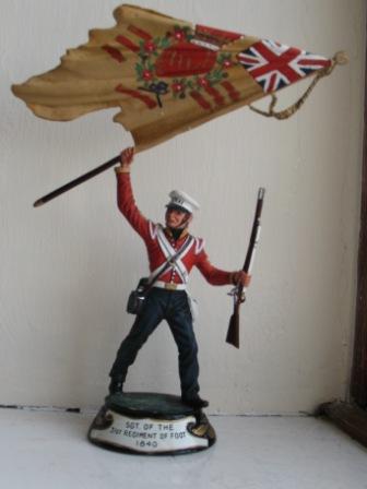 Chas Stadden # 13. Sgt of the 31st Regt of Foot 1840.