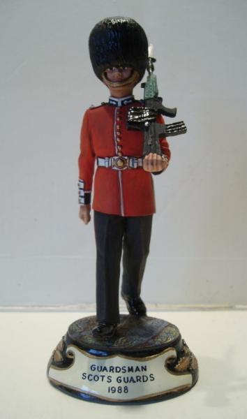 Chas Stadden # 161. Guardsman Scots Guards 1988. (Shown with SA80). ++