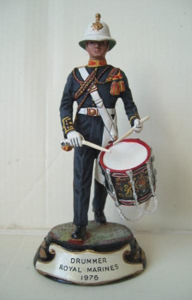 Chas Stadden # 20. Drummer Royal Marines 1976. ++