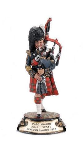 Chas Stadden # 32. Pipe Major Royal Scots Dragoon Guards 1978.
PAINTER: HARVINDER KALSI. MARK= HK JOINED. ++