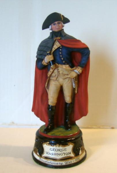 Chas Stadden # 59. George Washington. First issued in the American Revolutionary War Chess set as the American King piece. It was later issued with th