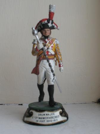 Chas Stadden # 78. Drum Major The 6th (1st Warwickshire) Regt of Foot 1806  1815..