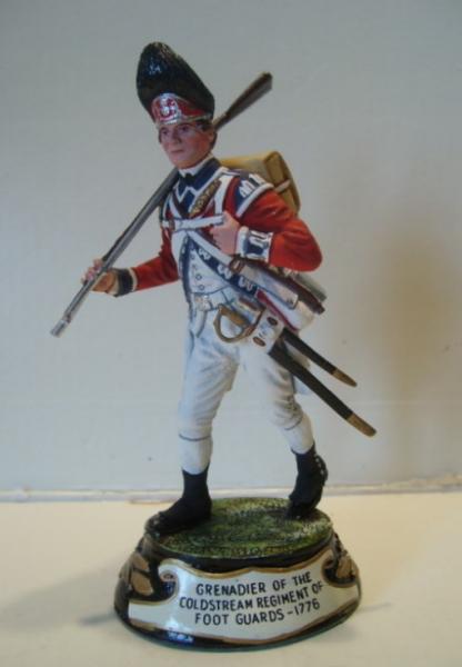 Chas Stadden # 8.Grenadier of the Coldstream Regiment of Foot Guards- 1776. ++