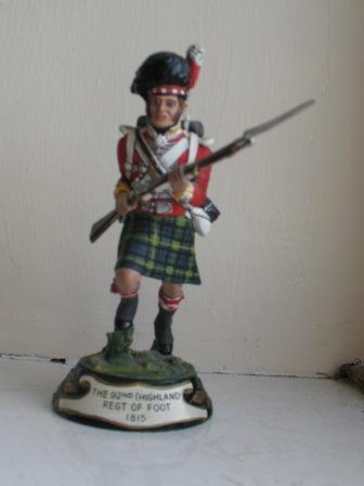 Chas Stadden # 98. The 92nd Highland Regt of Foot 1815.