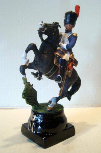 Chas Stadden. Napoleonic Knight piece from the Waterloo Chess set on original base. This model is rare could only be got if you had the Chess set.