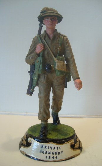 Chas Stadden. Private Normandy 1944. This is a non Catalogue model. I am told some non catalogue models were made for special request, and some were t