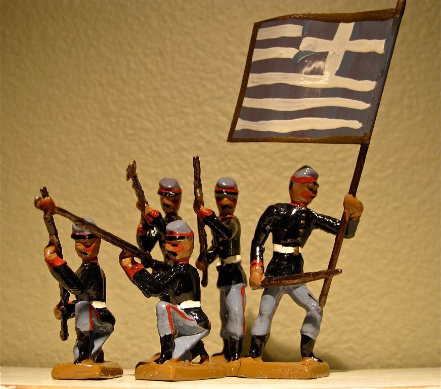 Chelsea Toy Soldier Co. Greek Infantry Russian War 1897 pic 1