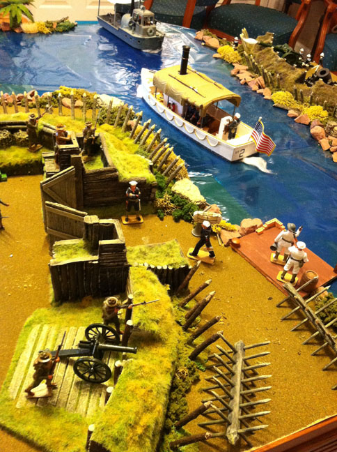 China river   h (patrol boats passing)