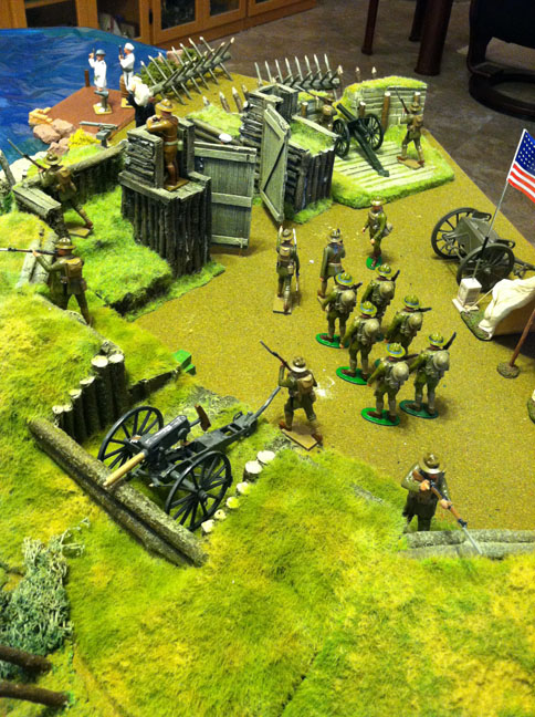 China river   k (US Infantry leaving base on patrol)