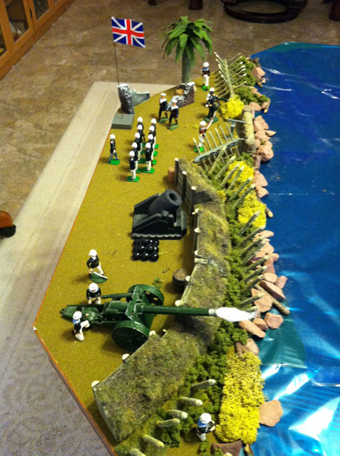 China river   o (British River redoubt)