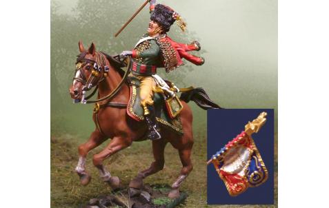 Collectors showcase chausseur flagbearer