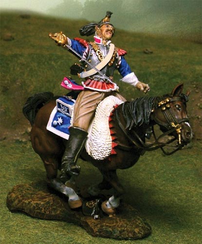 Collectors Showcase Cuirassier Mounted Wounded CS306