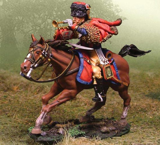 Collectors Showcase Napoleonics Chasseur Bugler CS00404(L)