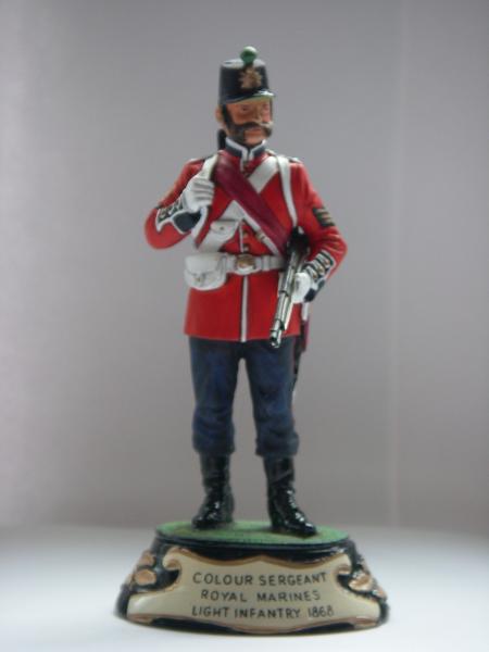 Colour Sergeant Royal Marines Light Infantry 1868, Painter K Darby