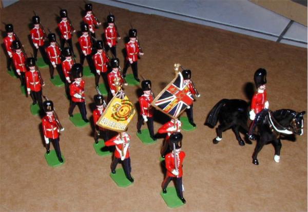 Colours and Escort of the Lancashire Fusiliers Regiment