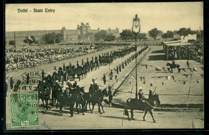 Coronation Durbar, Delhi - State entry.