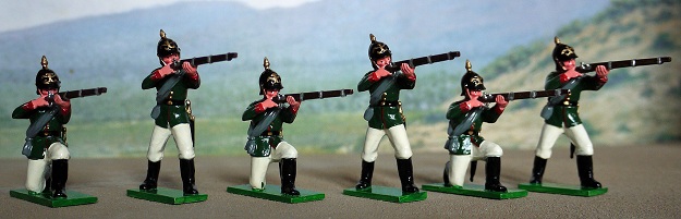 CWS6 RUSSIAN INFANTRY   THE FIRING SET