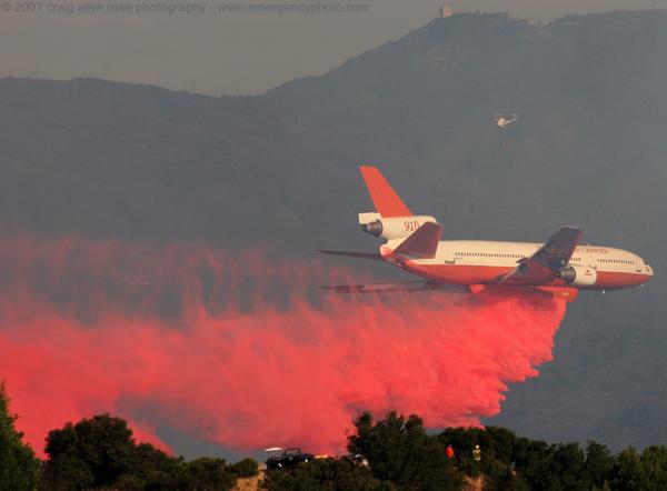 DC-10 airtanker callsign Tanker 910